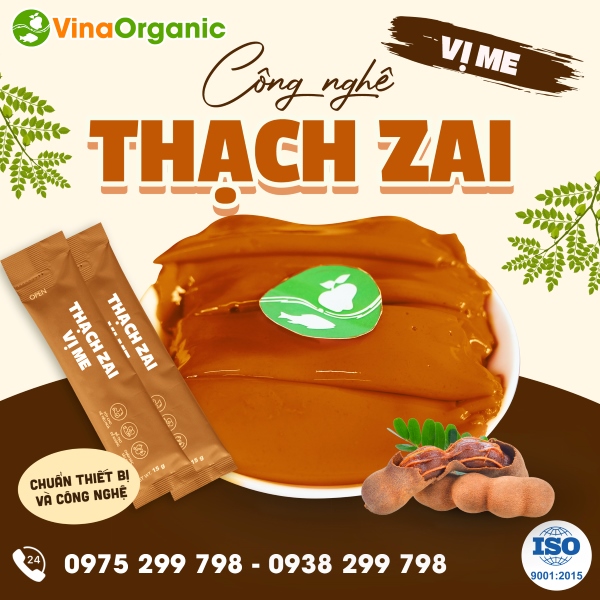 Chuyển giao công nghệ Thạch zai vị me chua chua ngọt ngọt