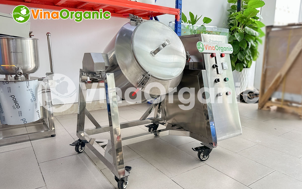 MVTL05-V1 - Máy vê trộn dạng lục 5kg có nắp đậy, vê trộn ngũ cốc, rong biển,... Liên hệ Hotline/Zalo: 0975299798 - 0938299798 để được tư vấn!