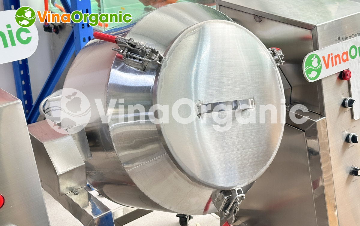 MVTL05-V1 - Máy vê trộn dạng lục 5kg có nắp đậy, vê trộn ngũ cốc, rong biển,... Liên hệ Hotline/Zalo: 0975299798 - 0938299798 để được tư vấn!