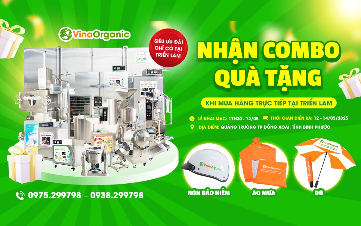 VinaOrganic đã chính thức có mặt tại Triển lãm Bình Phước 2025 - Tuần lễ công nghệ số, diễn ra tại Quảng trường thành phố Đồng Xoài.