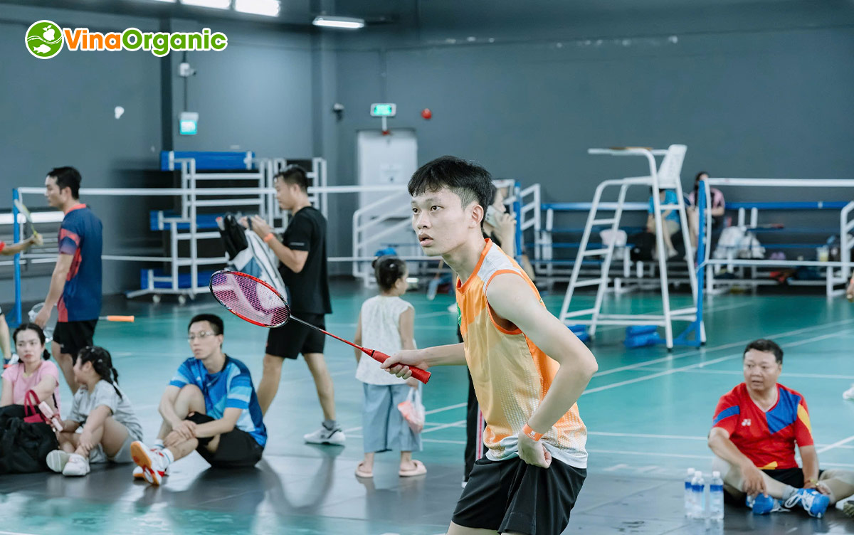 VinaOrganic đã có dịp tham gia Giải cầu lông Hội thao Quận Tân Phú 2025, một sân chơi cho các vận động viên trẻ đam mê bộ môn cầu lông.