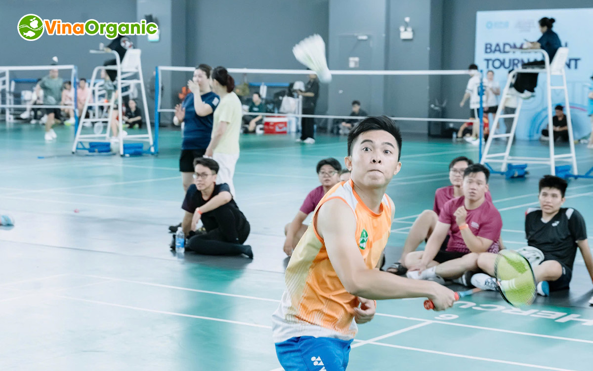 VinaOrganic đã có dịp tham gia Giải cầu lông Hội thao Quận Tân Phú 2025, một sân chơi cho các vận động viên trẻ đam mê bộ môn cầu lông.
