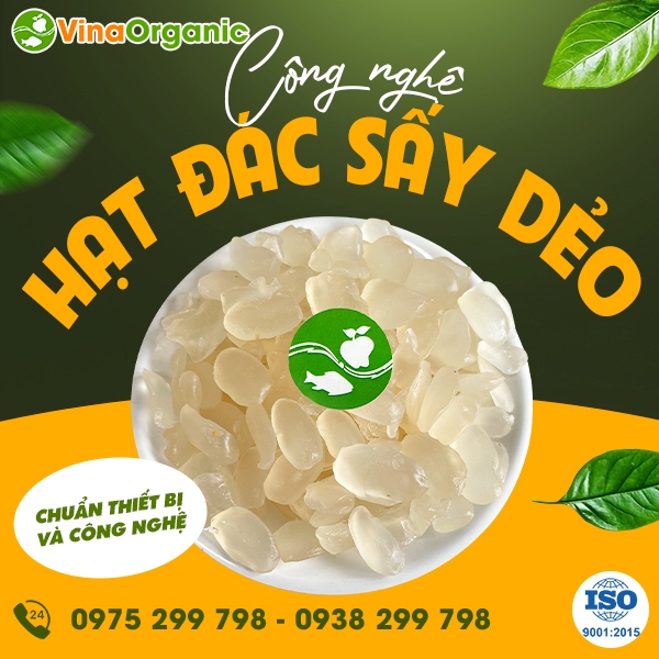 Chuyển giao công nghệ hạt đác sấy dẻo nguyên chất, mềm dẻo