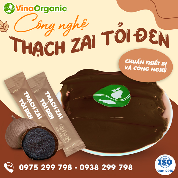 Chuyển giao công nghệ Thạch zai tỏi đen tăng cường hệ miễn dịch