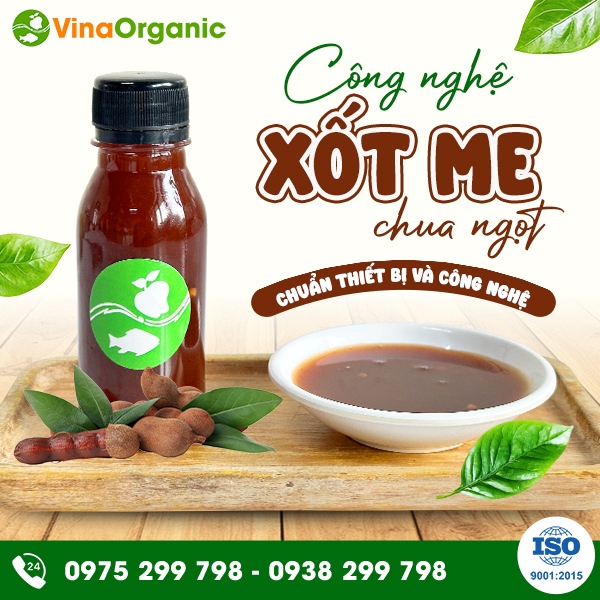 Chuyển giao công nghệ Xốt me tự nhiên, chua chua ngọt ngọt hài hoà