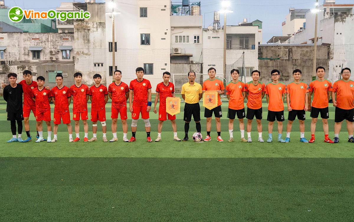 Hãy cùng nhìn lại những khoảng khắc khó quên ở Giải bóng đá giao hữu giữa VinaOrganic FC và Trường Định FC vừa qua nhé!