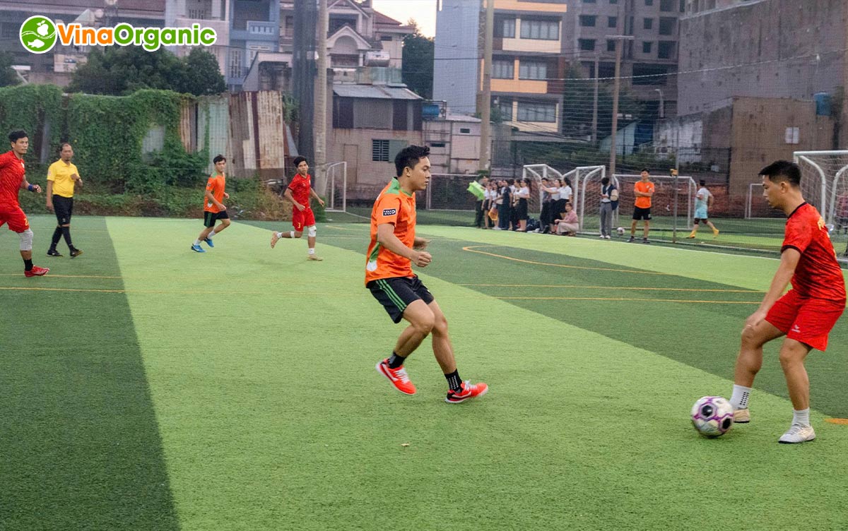 Hãy cùng nhìn lại những khoảng khắc khó quên ở Giải bóng đá giao hữu giữa VinaOrganic FC và Trường Định FC vừa qua nhé!