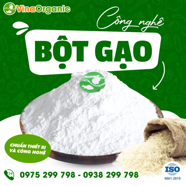 Chuyển giao công nghệ Bột gạo sạch, chất lượng cao