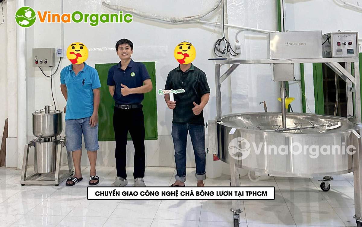 VinaOrganic cung cấp dây chuyền sản xuất chà bông lươn tơi, bông xốp thơm ngon, hấp dẫn. Liên hệ Hotline 0975299798 - 0938299798.