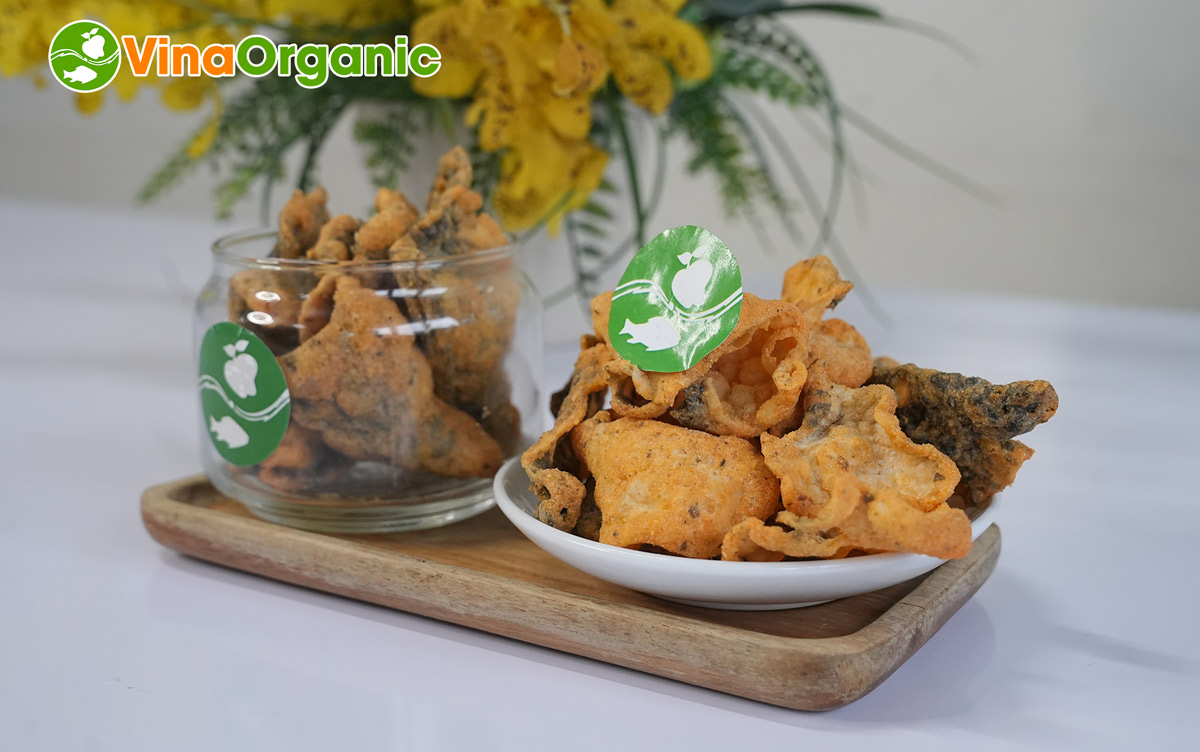 VinaOrganic chuyển giao công nghệ da ếch phô thơm ngon, giòn tan khi ăn, bảo quản lâu dài. Liên hệ ngay Hotline/Zalo 0938299798 – 0975299798.