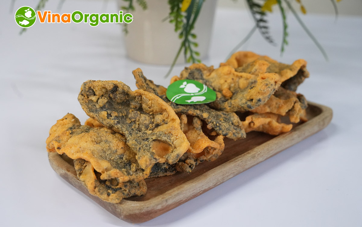 VinaOrganic chuyển giao công nghệ da ếch trứng muối thơm ngon, giòn tan khi ăn, bảo quản lâu dài. Liên hệ ngay Hotline/Zalo 0975299798 – 0938299798.