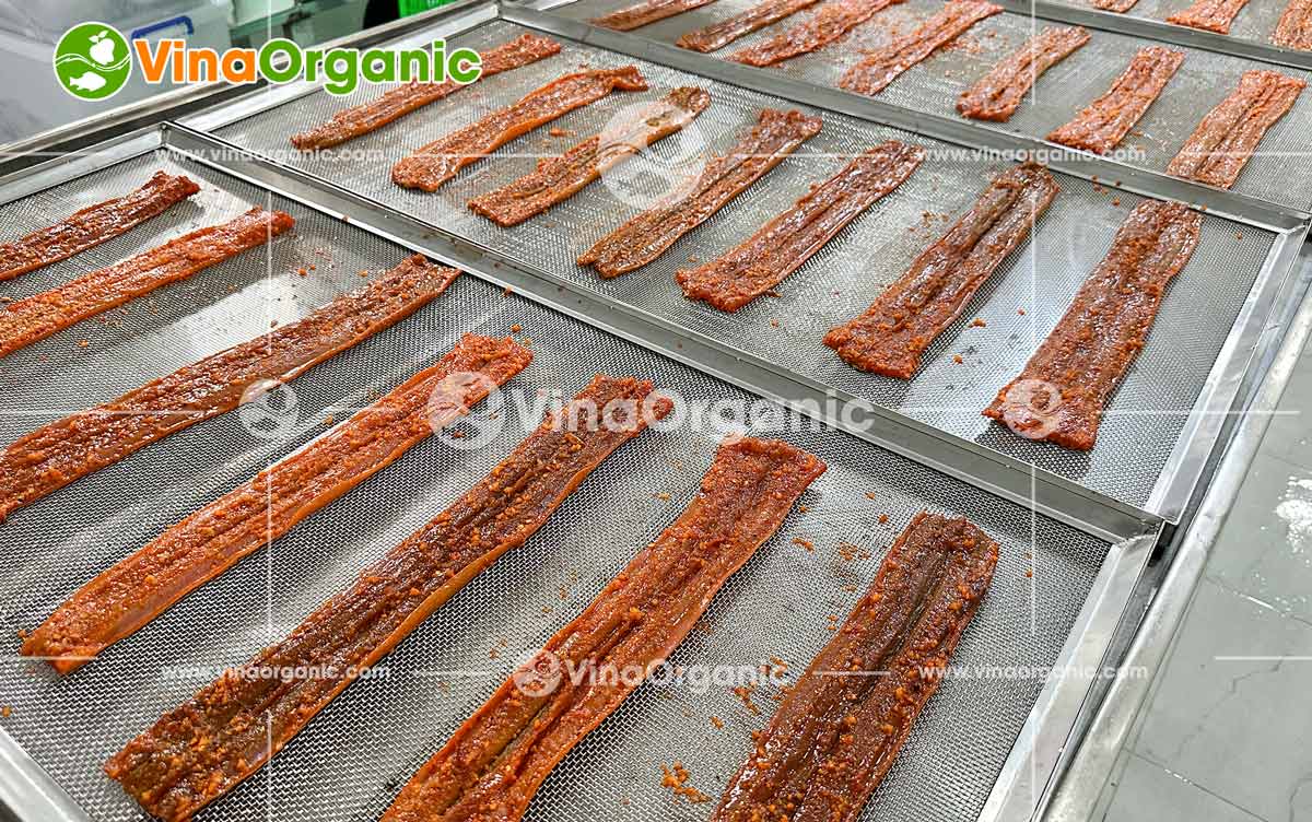 VinaOrganic cung cấp dây chuyền sản xuất lươn khô sấy cay dẻo dai, thơm ngon, hấp dẫn. Liên hệ Hotline/Zalo 0975299798 0938299798