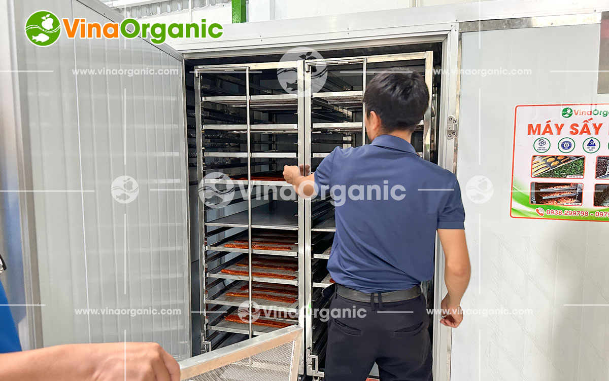 VinaOrganic vừa hoàn tất chuyển giao công nghệ sản xuất lươn khô sấy cay - một mặt hàng mới mẻ, đầy tiềm năng, cho một khách hàng tại TP.HCM.