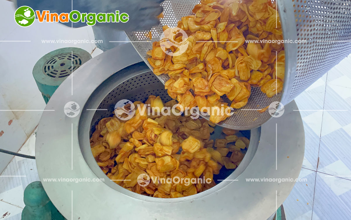 Chuyển giao Mít chiên chân không tại Đồng Tháp giữ nguyên màu vàng, giòn, giữ hương vị và dinh dưỡng. Hotline: 097529979