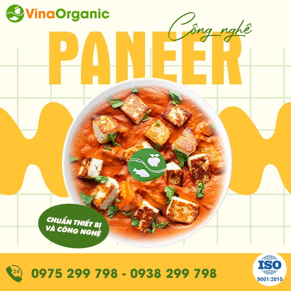 Chuyển giao công nghệ Paneer - Phô mai tươi Ấn Độ mềm dẻo