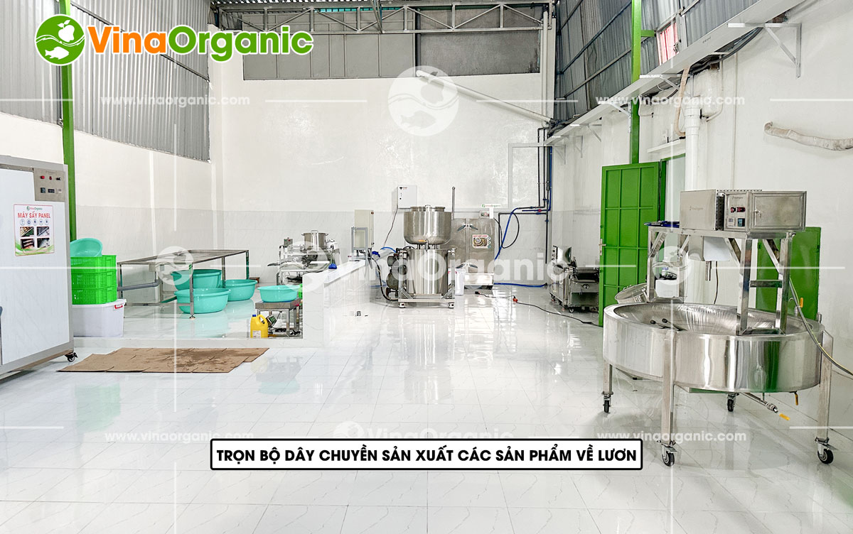 VinaOrganic tự hào là đối tác đồng hành cùng khách hàng tại Hóc Môn trong việc nâng tầm giá trị nông sản. Gần đây, chúng tôi đã hoàn thành việc chuyển giao trọn gói ba công nghệ chế biến lươn độc đáo: Khô lươn sấy cay, Chà bông lươn và Chả lươn.