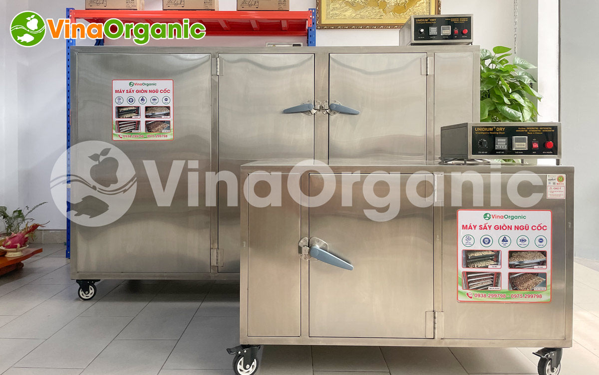 VinaOrganic cung cấp dây chuyền sản xuất rong biển tẩm vị giòn rụm, thơm ngon, hấp dẫn. Liên hệ Hotline 0975299798 - 0938299798.
