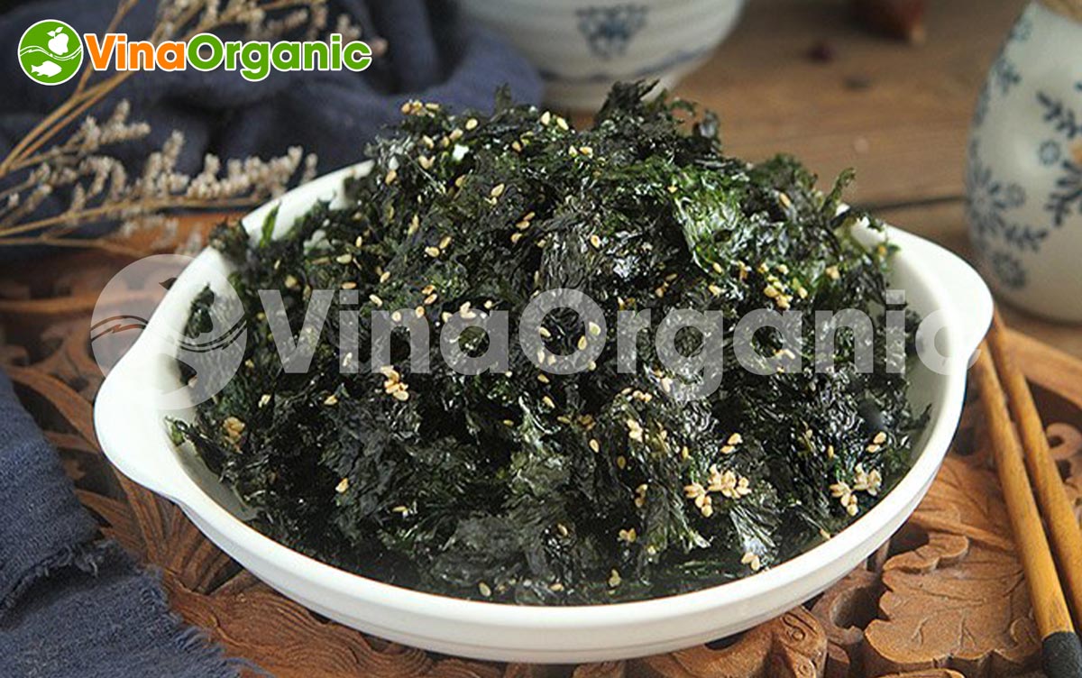VinaOrganic cung cấp dây chuyền sản xuất rong biển tẩm vị giòn rụm, thơm ngon, hấp dẫn. Liên hệ Hotline 0975299798 - 0938299798.