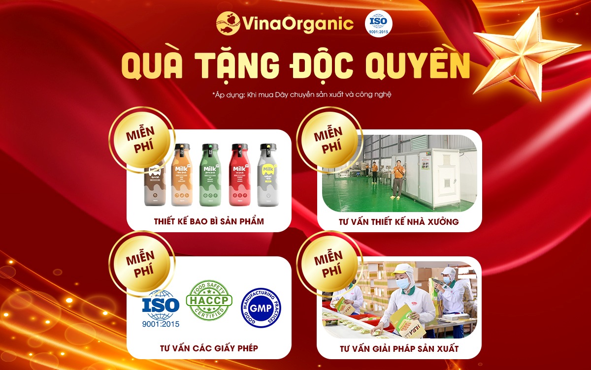 VinaOrganic “chiêu đãi” khách hàng bằng loạt deal nóng hổi, cực hấp dẫn. Hãy nắm lấy cơ hội để nhận ngàn ưu đãi trong tháng 9 này!