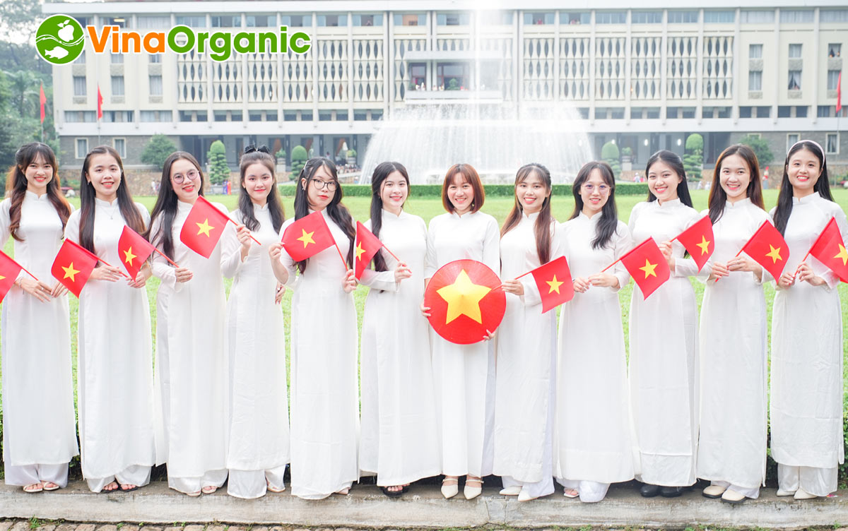 Tập thể cán bộ nhân viên VinaOrganic đã cùng nhau hưởng ứng lễ 2/9 với nhiều hoạt động ý nghĩa vào những ngày thu lịch sử.