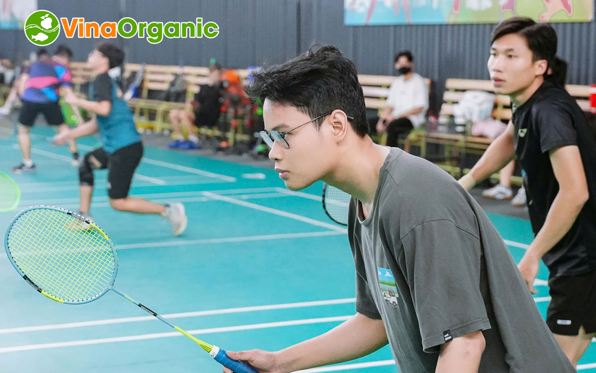 VinaOrganic đã tổ chức thành công giải Cầu lông đôi nam – đôi nữ trong khuôn khổ Chuỗi Hội thao năm 2025 lần 1!
