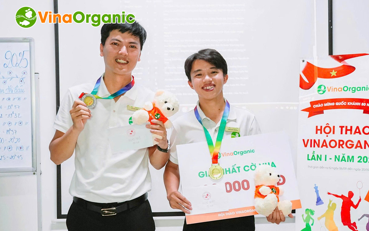Tiếp nối chuỗi Hội thao VinaOrganic 2025 là giải cờ vua. Hãy cùng VinaOrganic nhìn lại những khoảnh khắc vừa qua nhé!