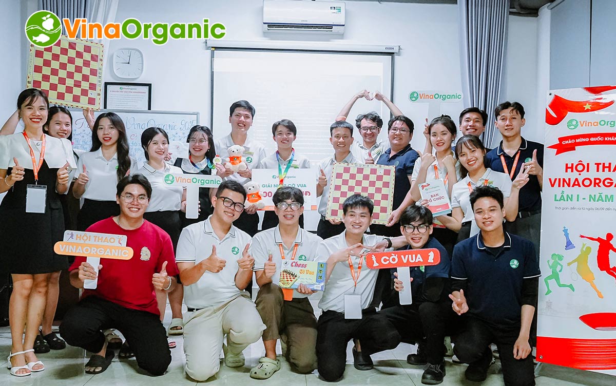 Tiếp nối chuỗi Hội thao VinaOrganic 2025 là giải cờ vua. Hãy cùng VinaOrganic nhìn lại những khoảnh khắc vừa qua nhé!