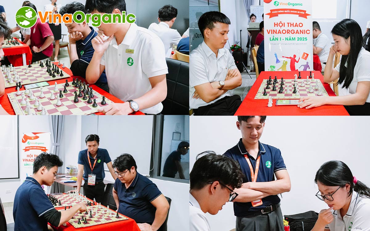 Tiếp nối chuỗi Hội thao VinaOrganic 2025 là giải cờ vua. Hãy cùng VinaOrganic nhìn lại những khoảnh khắc vừa qua nhé!