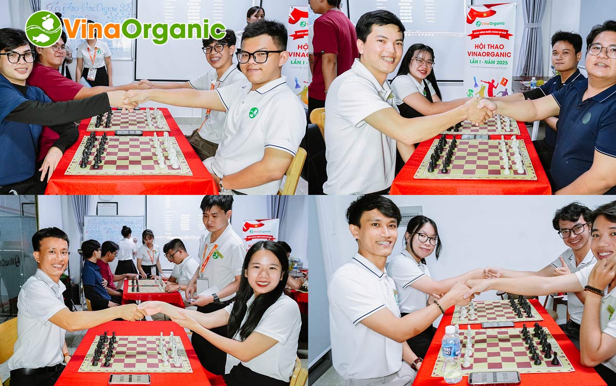 Tiếp nối chuỗi Hội thao VinaOrganic 2025 là giải cờ vua. Hãy cùng VinaOrganic nhìn lại những khoảnh khắc vừa qua nhé!