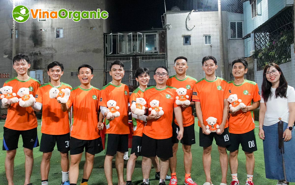 Khép lại Giải bóng đá Nam & Nữ - Hội Thao VinaOrganic 2025, đầy sôi động và nhiệt huyết khi có sự tham gia tất cả CBNV ở các phòng ban
