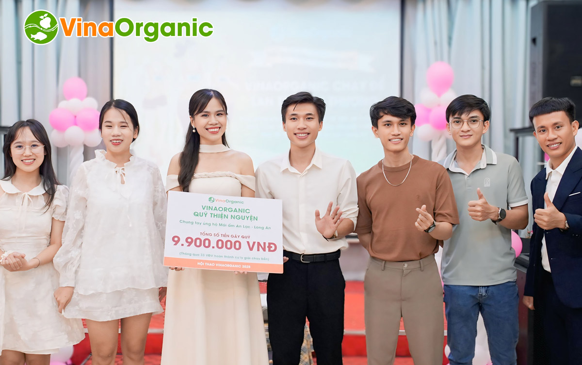 Vừa qua đã khép lại một không khí ấm cúng và đầy ý nghĩa tại buổi lễ bế mạc Hội thao VinaOrganic 2025 lần 1, đánh dấu một mùa giải thành công