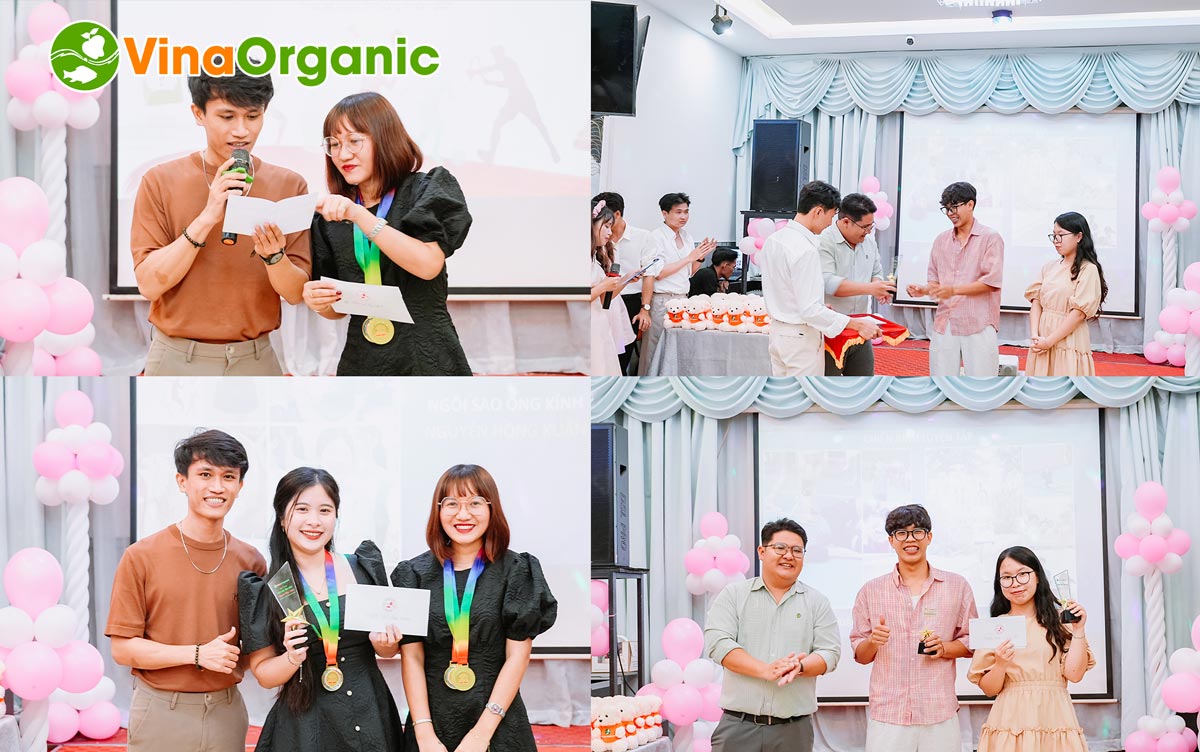Vừa qua đã khép lại một không khí ấm cúng và đầy ý nghĩa tại buổi lễ bế mạc Hội thao VinaOrganic 2025 lần 1, đánh dấu một mùa giải thành công