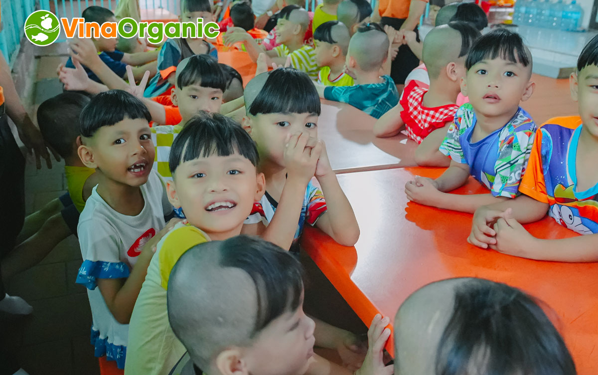 VinaOrganic đã tổ chức chương trình thiện nguyện “Trung thu yêu thương” tại Mái ấm An Lạc, thuộc chùa Pháp Tánh