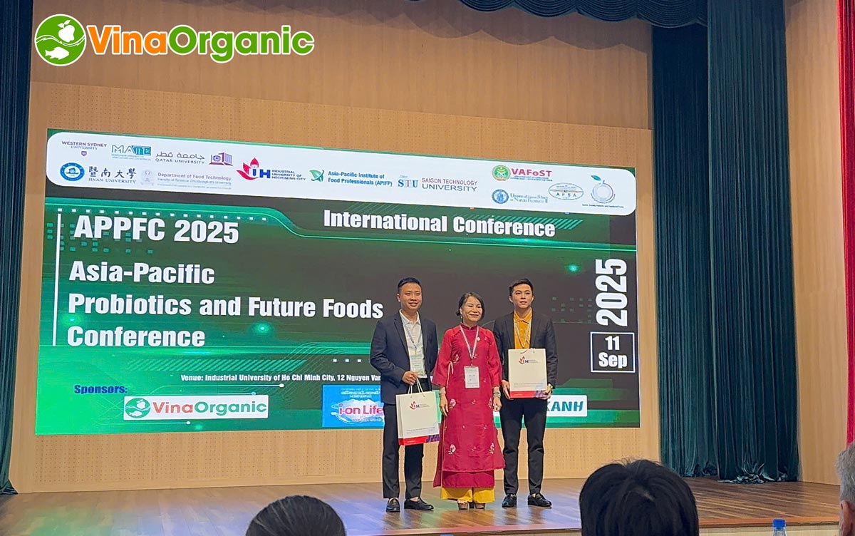 VinaOrganic vinh dự đồng hành với vai trò Nhà tài trợ tại Hội nghị Khoa học Quốc tế 2025 diễn ra tại Trường Đại học Công nghiệp TP.HCM (IUH)