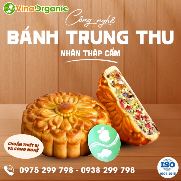 Chuyển giao công nghệ Bánh Trung Thu nhân thập cẩm truyền thống, thơm ngon