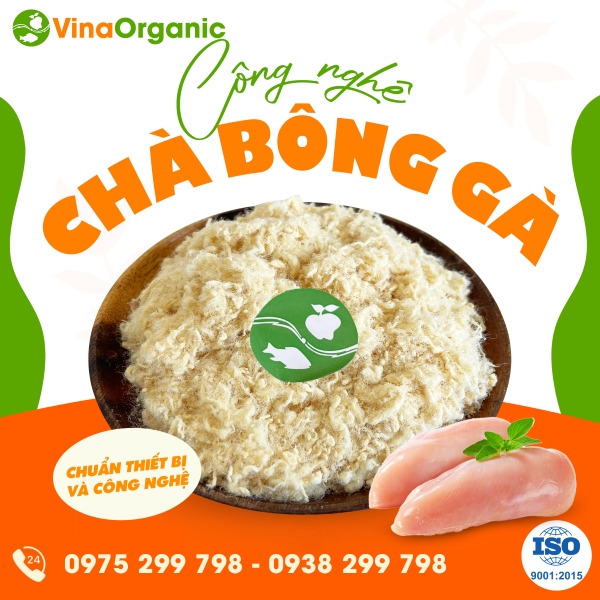 Chuyển giao công nghệ Chà bông gà bông tơi, mềm mịn, bảo quản lâu dài