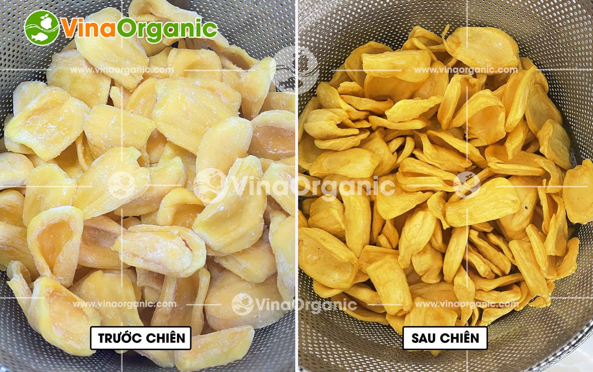 Chuyển giao công nghệ Chuối Mít sấy giòn tại VinaOrganic – Giòn ngon, chuẩn chất lượng. Liên hệ 0975.299.798!