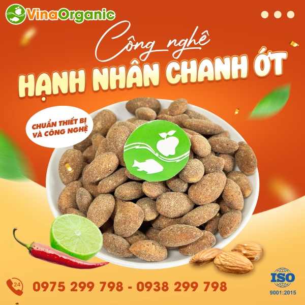 Chuyển giao công nghệ Hạnh nhân chanh ớt cay nồng, hấp dẫn