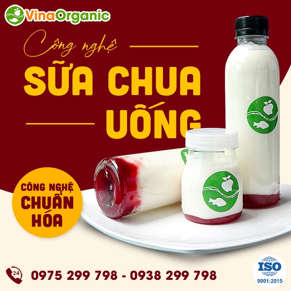 Chuyển giao công nghệ Sữa chua uống sánh mịn, không tách lớp, tách nước