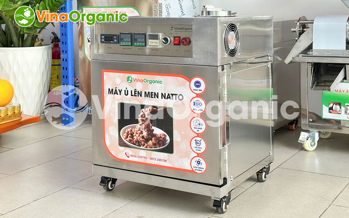 Máy ủ lên men natto 3 khay NATTO0344, full inox 304, lên men hiệu quả, chất lượng, tiết kiệm điện... Hotline/Zalo: 0938299798 – 0975299798
