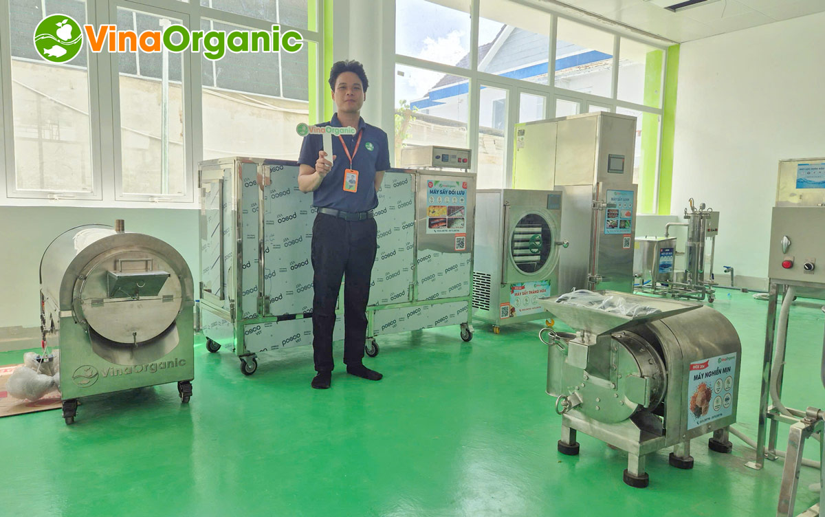 VinaOrganic setup xưởng máy thiết bị từ A - Z cho khách hàng tại Đồng Tháp. Liên hệ tư vấn: 0938 2999798 - 0975 299798