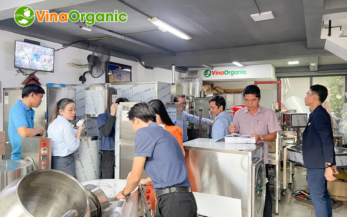 VinaOrganic setup xưởng máy thiết bị từ A - Z cho khách hàng tại Đồng Tháp. Liên hệ tư vấn: 0938 2999798 - 0975 299798