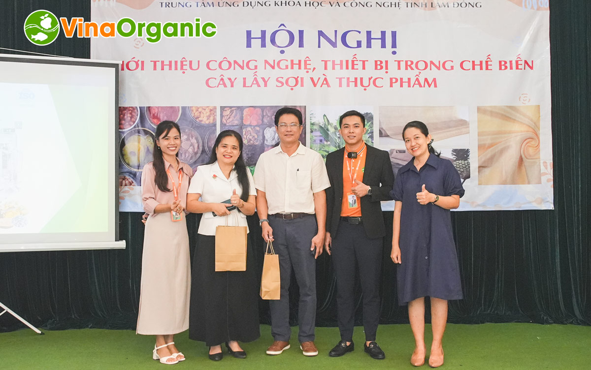 VinaOrganic đã có mặt tại Hội nghị Công nghệ thiết bị chế biến cây lấy sợi và thực phẩm 2025 tại Phan Thiết - Lâm Đồng