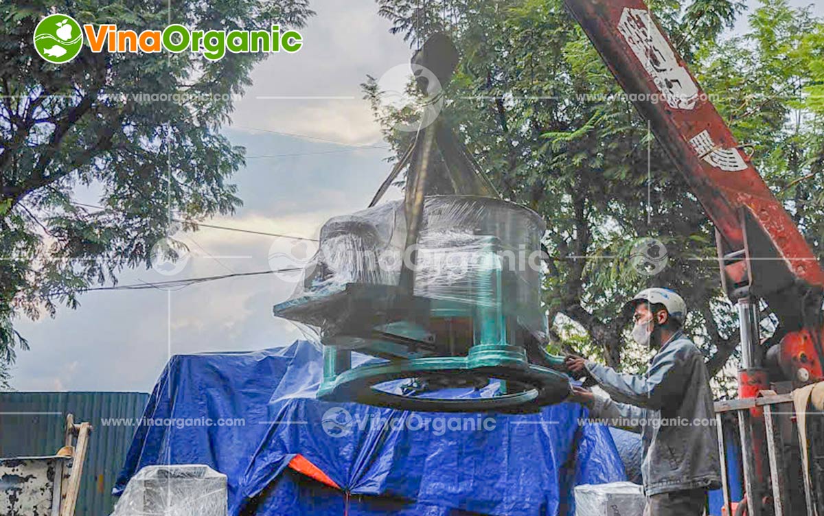 VinaOrganic bàn giao máy ly tâm lồng rời 30–60kg tại TP.HCM, vận hành ổn định, tách dầu hiệu quả. Liên hệ 0975.299.798 để tư vấn!