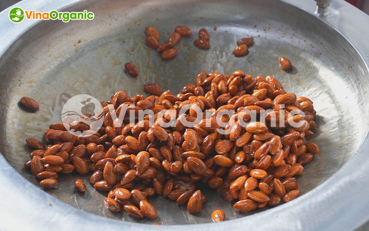 VinaOrganic chuyển giao công nghệ Hạnh nhân wasabi rong biển béo bùi, chất lượng. Liên hệ Hotline/Zalo 0938299798 – 0975299798.