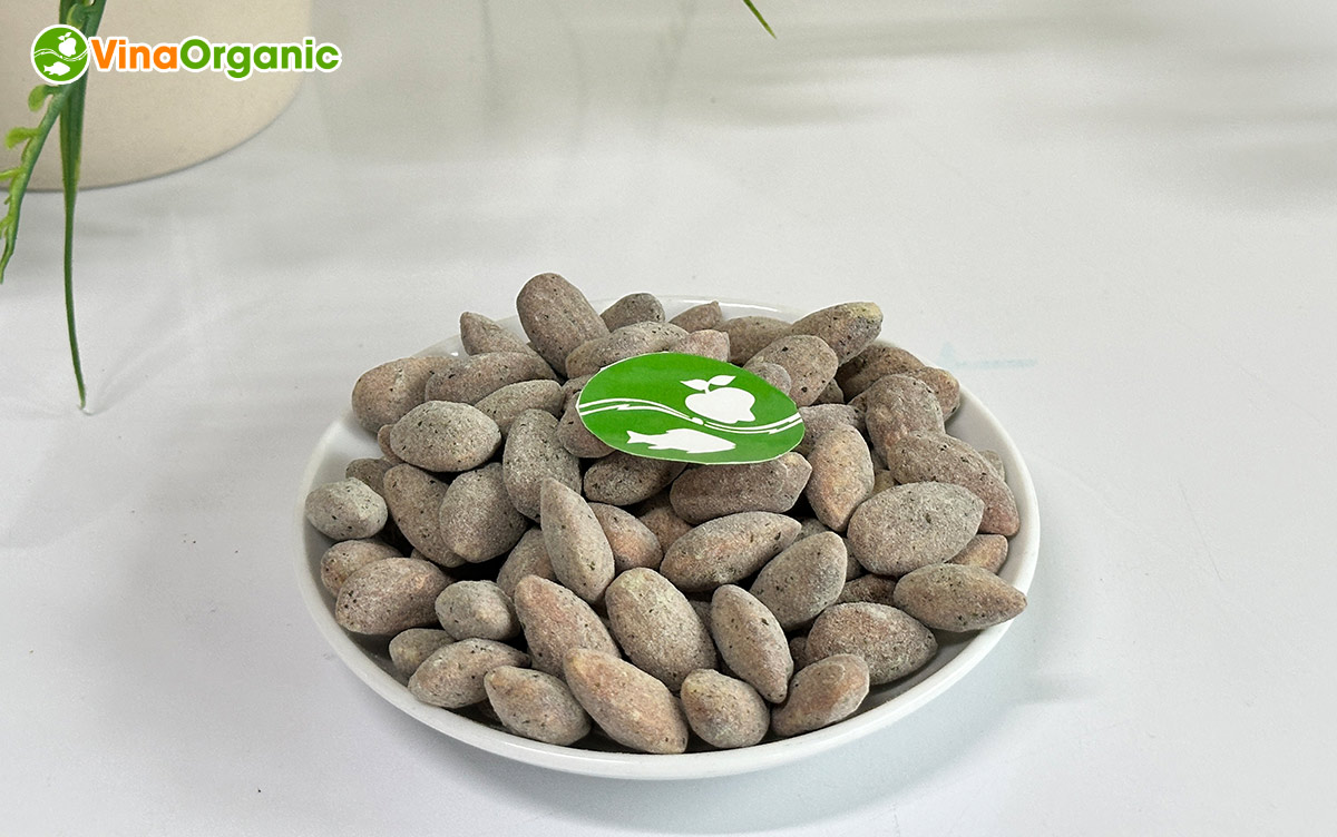 VinaOrganic chuyển giao công nghệ Hạnh nhân wasabi rong biển béo bùi, chất lượng. Liên hệ Hotline/Zalo 0938299798 – 0975299798.