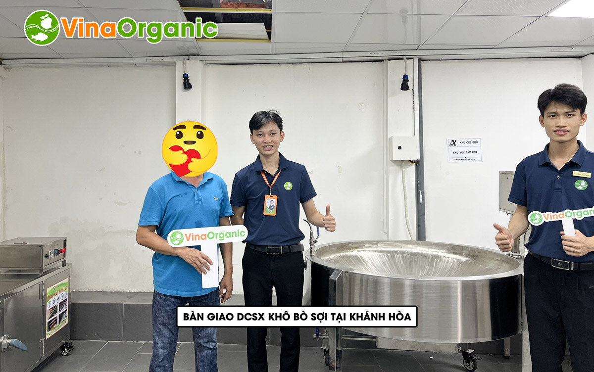 Bàn giao dây chuyền sản xuất khô bò tại Khánh Hoà – vận hành ổn định chuẩn bị nguồn hàng đón Tết hiệu quả. Hotline/Zalo: 0975.299798