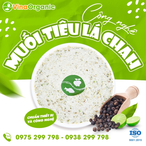 Chuyển giao công nghệ Muối tiêu chanh khô rời, dễ hoà tan