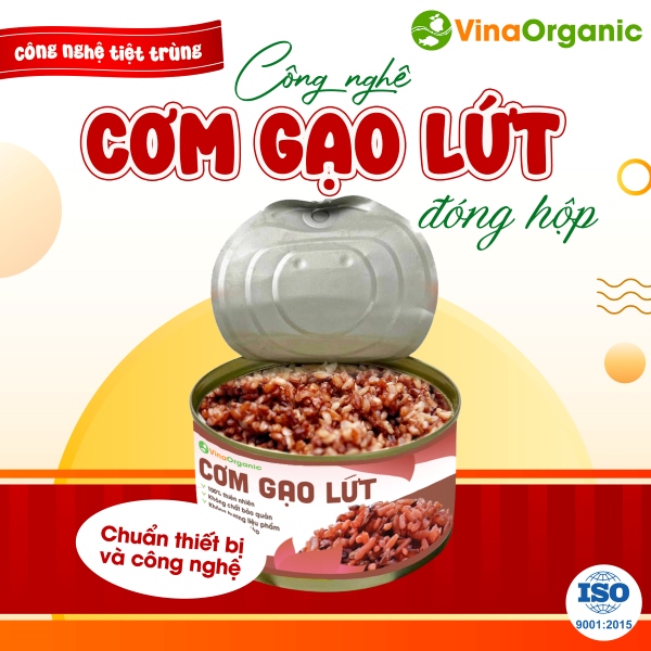 Chuyển giao công nghệ Cơm gạo lứt đóng hộp tiệt trùng ăn liền, dinh dưỡng, an toàn