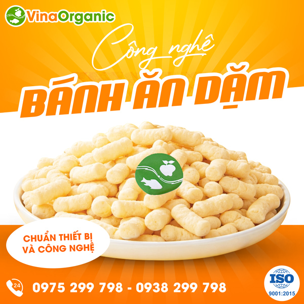 Chuyển giao công nghệ Bánh ăn dặm giòn xốp, tan ngay trong miệng